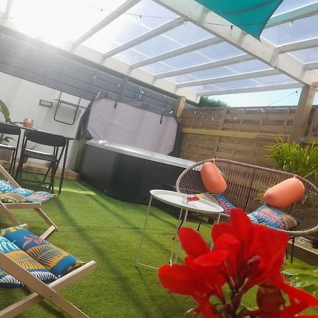 Maison 4Pers Avec Jacuzzi Privatif Couvert Proche Ocean Brem Sur Mer Eksteriør bilde