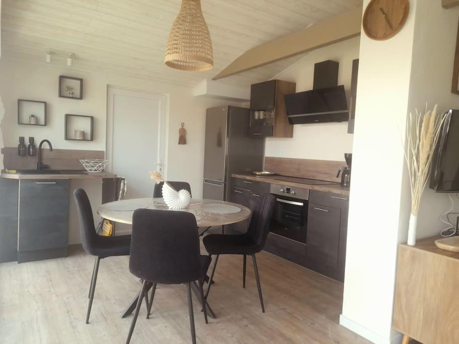 Maison 4Pers Avec Jacuzzi Privatif Couvert Proche Ocean Brem Sur Mer Eksteriør bilde