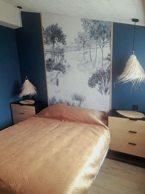 Maison 4Pers Avec Jacuzzi Privatif Couvert Proche Ocean Brem Sur Mer Eksteriør bilde